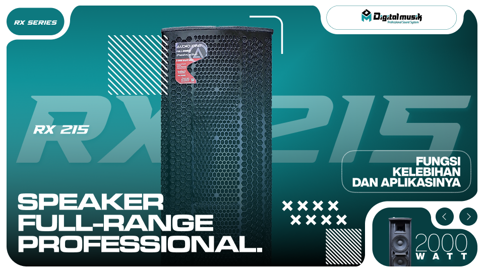 7 Kelebihan Speaker Fullrange Profesional agar Suara Maksimal