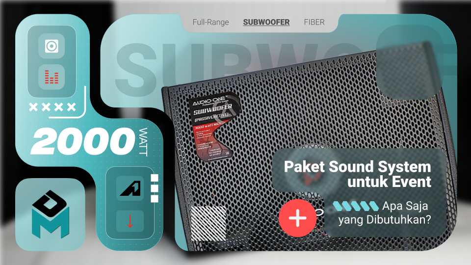 7 Paket Sound System Event agar Acara Berjalan Lancar