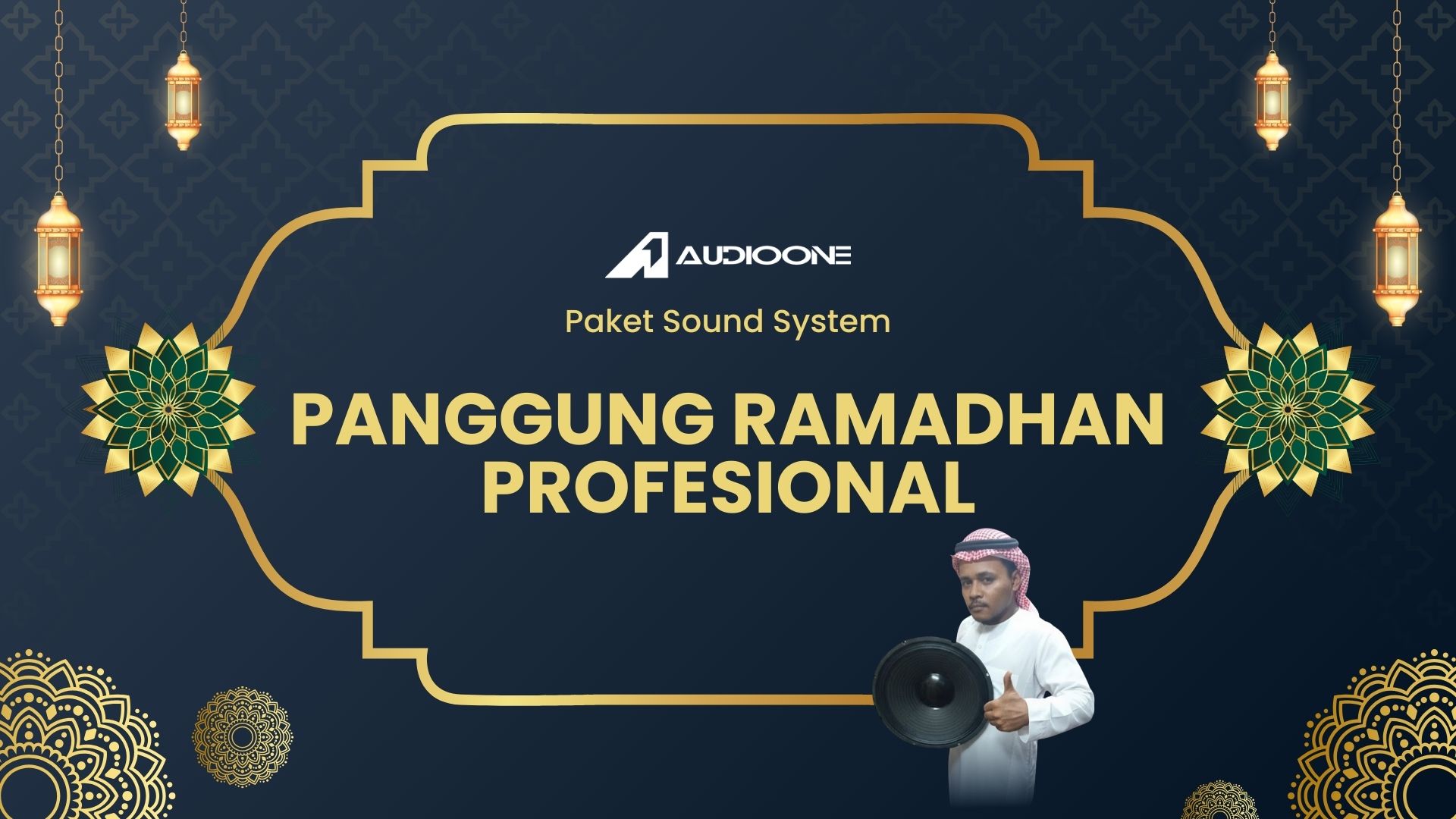 Paket Sound System Panggung Ramadhan Profesional untuk Event Besar dan Kajian Akbar