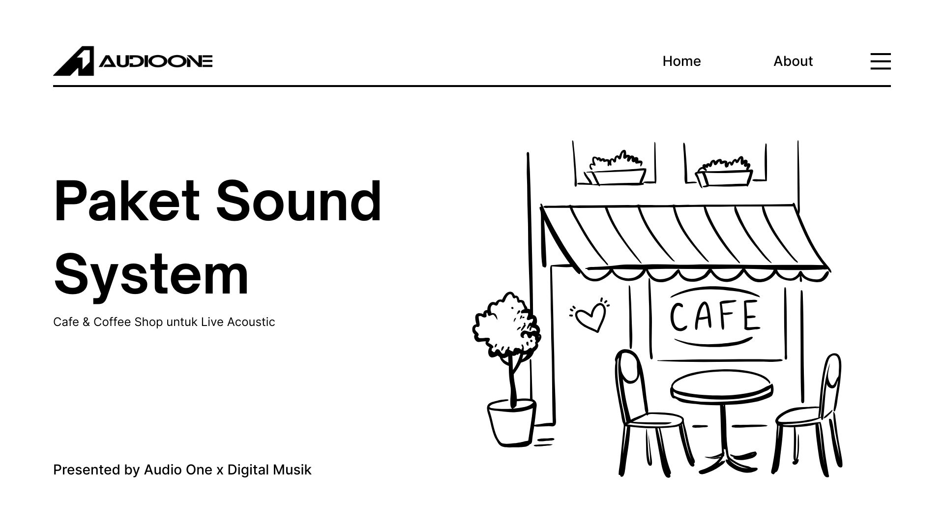 Rekomendasi Paket Sound System Cafe & Coffee Shop untuk Live Acoustic Terbaik