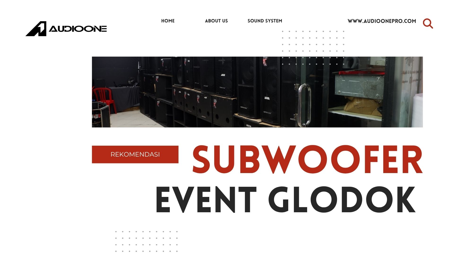 5 Rekomendasi Subwoofer untuk Event di Glodok Paling Nendang & Siap Outdoor