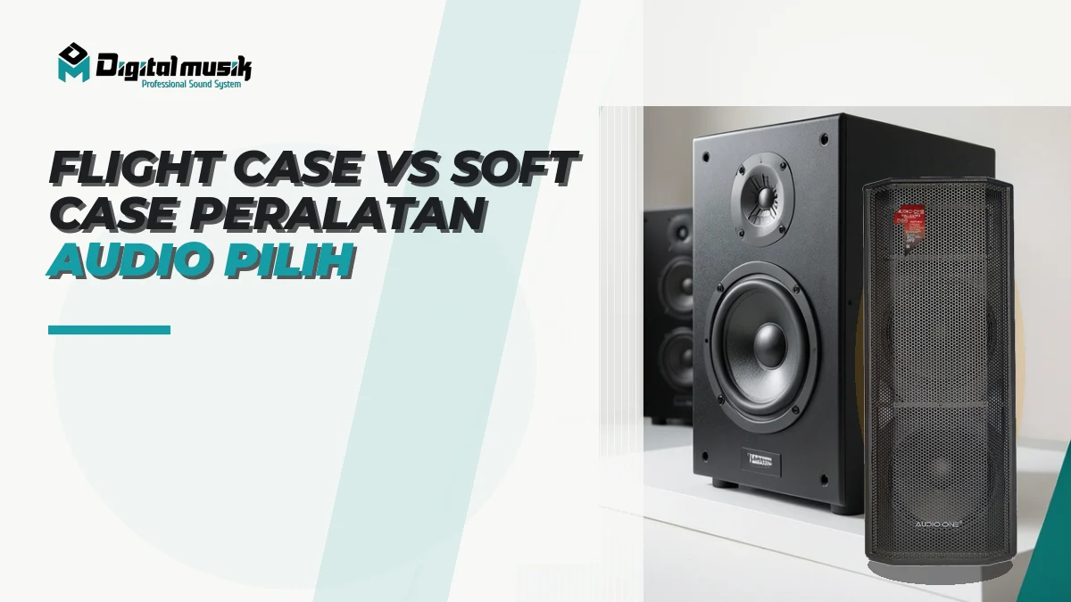 Flight Case atau Soft Case untuk Peralatan Audio, Pilih Mana?