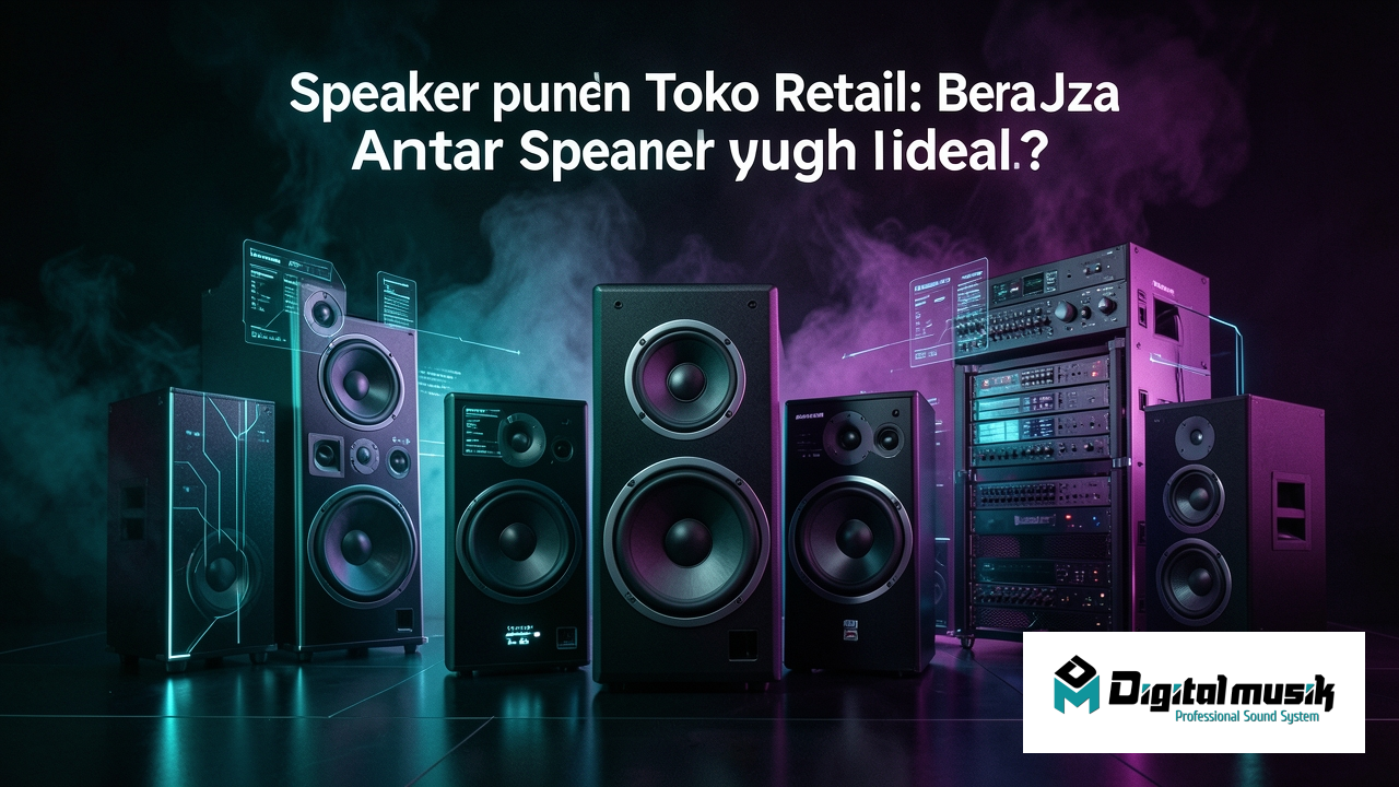 Speaker untuk Toko Retail: Berapa Jarak Antar Speaker yang Ideal?