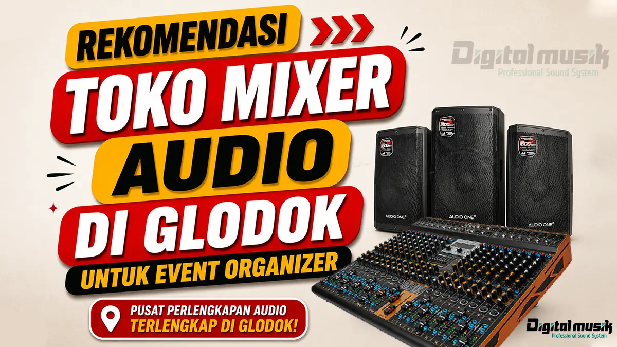 Rekomendasi Toko Mixer Audio Glodok untuk Event Organizer