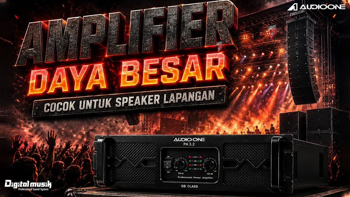Amplifier yang Cocok untuk Speaker Lapangan Daya Besar: Panduan Lengkap untuk Event dan Proyek Anda