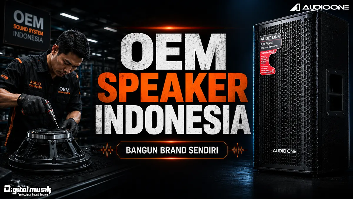 OEM Sound System Indonesia untuk brand speaker