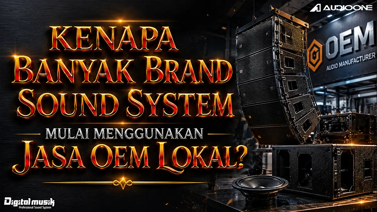 workshop produksi OEM sound system lokal profesional