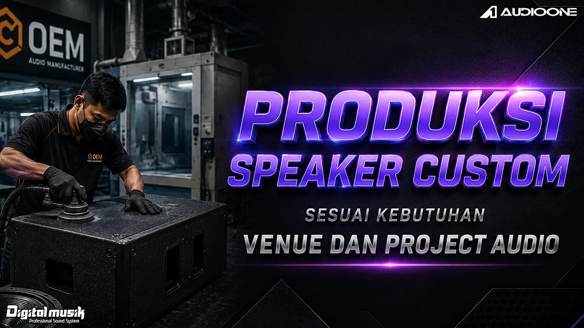 produksi speaker custom untuk proyek audio