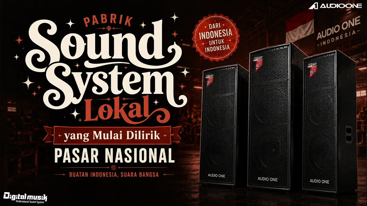 Pabrik Sound System Lokal yang Mulai Dilirik Pasar Nasional