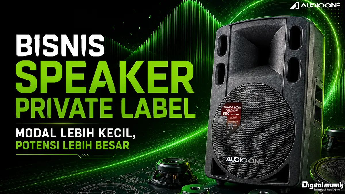 Bisnis Speaker Private Label: Modal Lebih Kecil, Potensi Lebih Besar