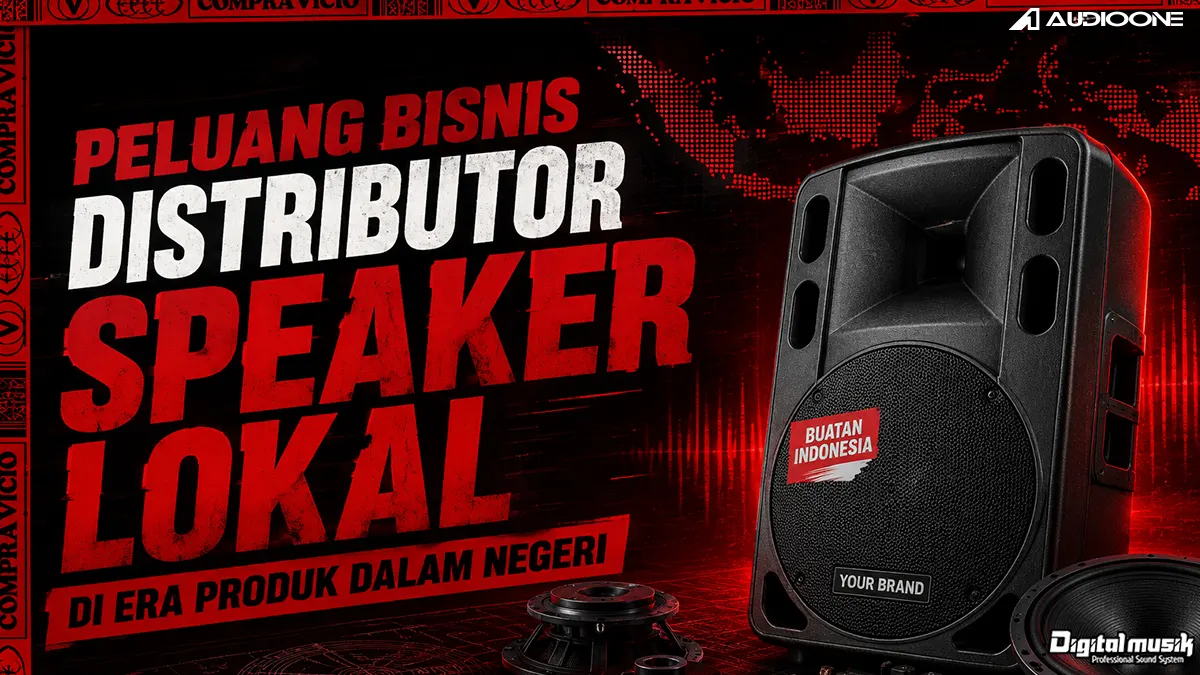 Peluang bisnis distributor speaker lokal dan manufaktur audio Indonesia