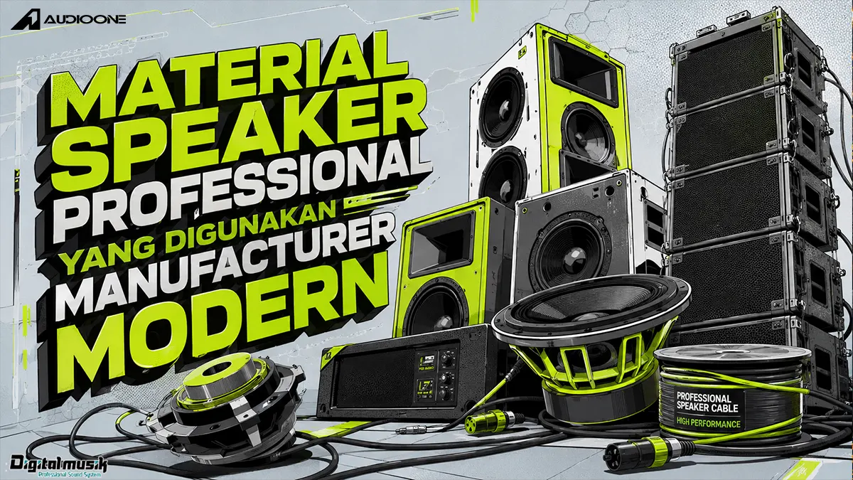 Professional Speaker Material Used by Modern Manufacturers: A Guide for Audio Brands