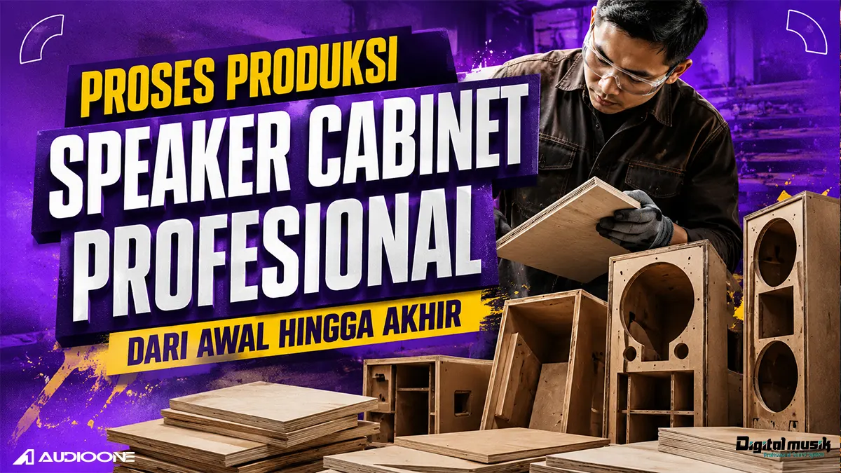 Proses Produksi Speaker Cabinet Profesional dari Awal hingga Akhir