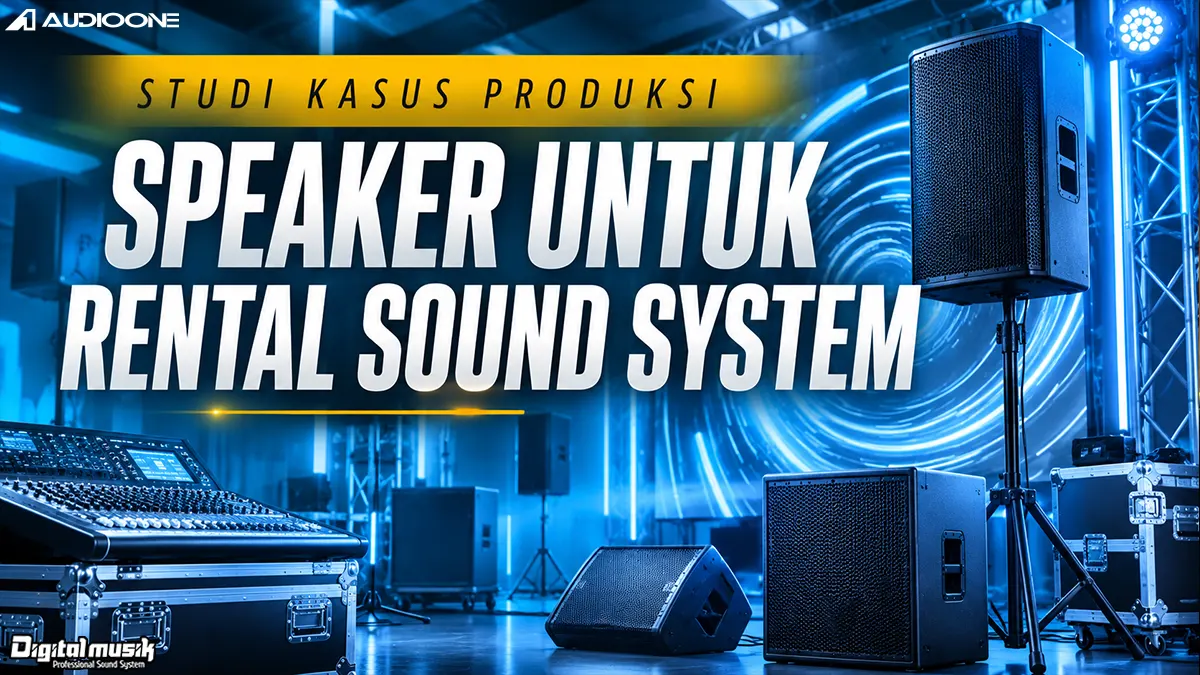 Studi Kasus Produksi Speaker untuk Rental Sound System: Panduan Memilih Partner Manufaktur