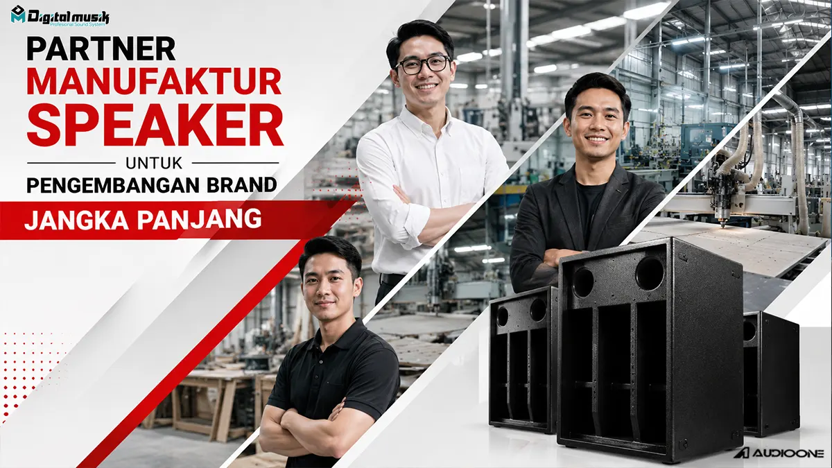 Memilih Partner Manufaktur Speaker untuk Pengembangan Brand Jangka Panjang