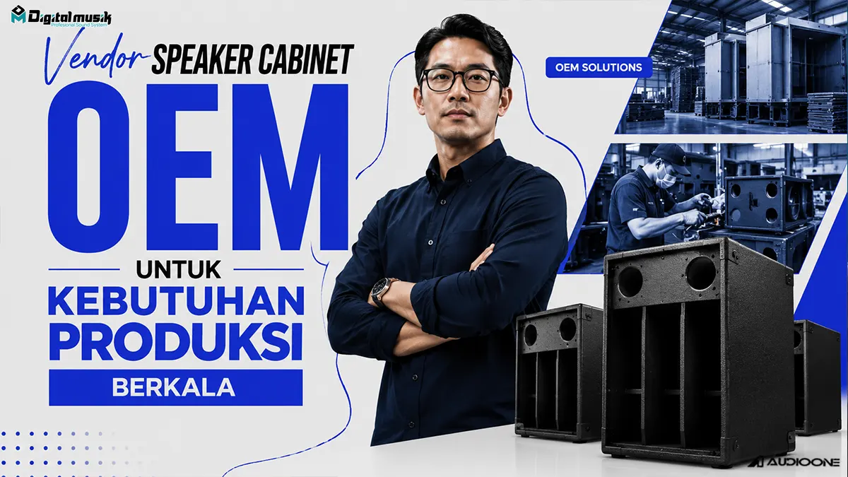 Memilih Vendor Speaker Cabinet OEM untuk Kebutuhan Produksi Berkala