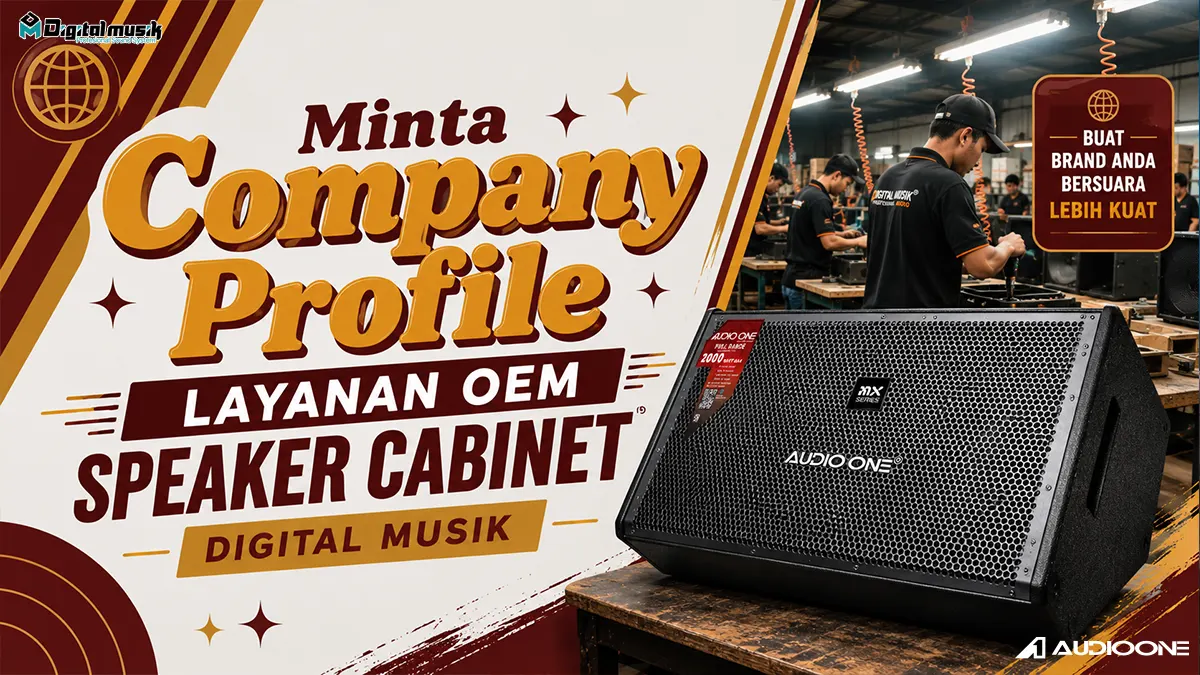 Minta Company Profile Layanan OEM Speaker Cabinet Digital Musik: Panduan Evaluasi Partner Produksi