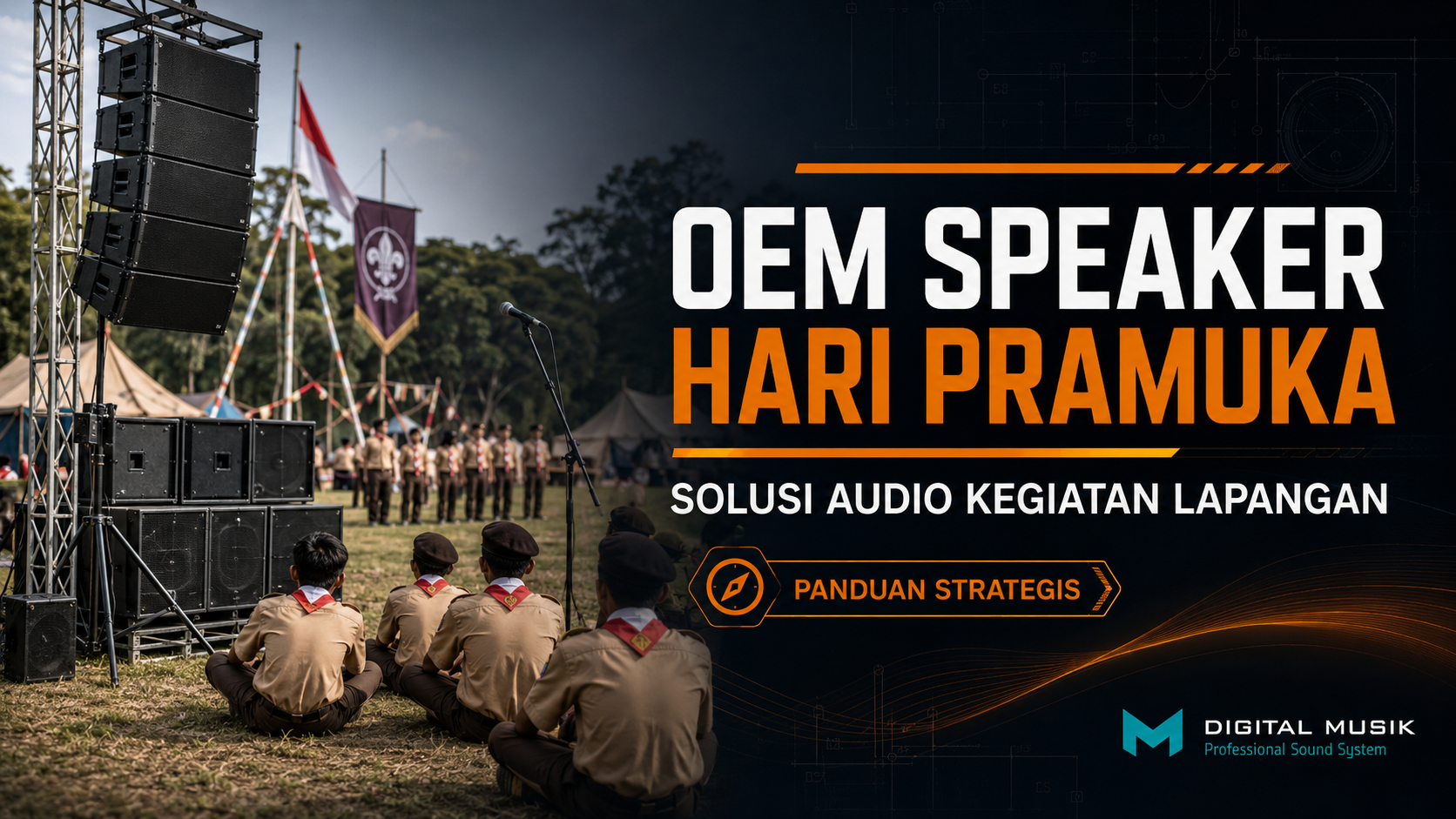 OEM Speaker Cabinet untuk Hari Pramuka: Solusi Audio Kegiatan Lapangan