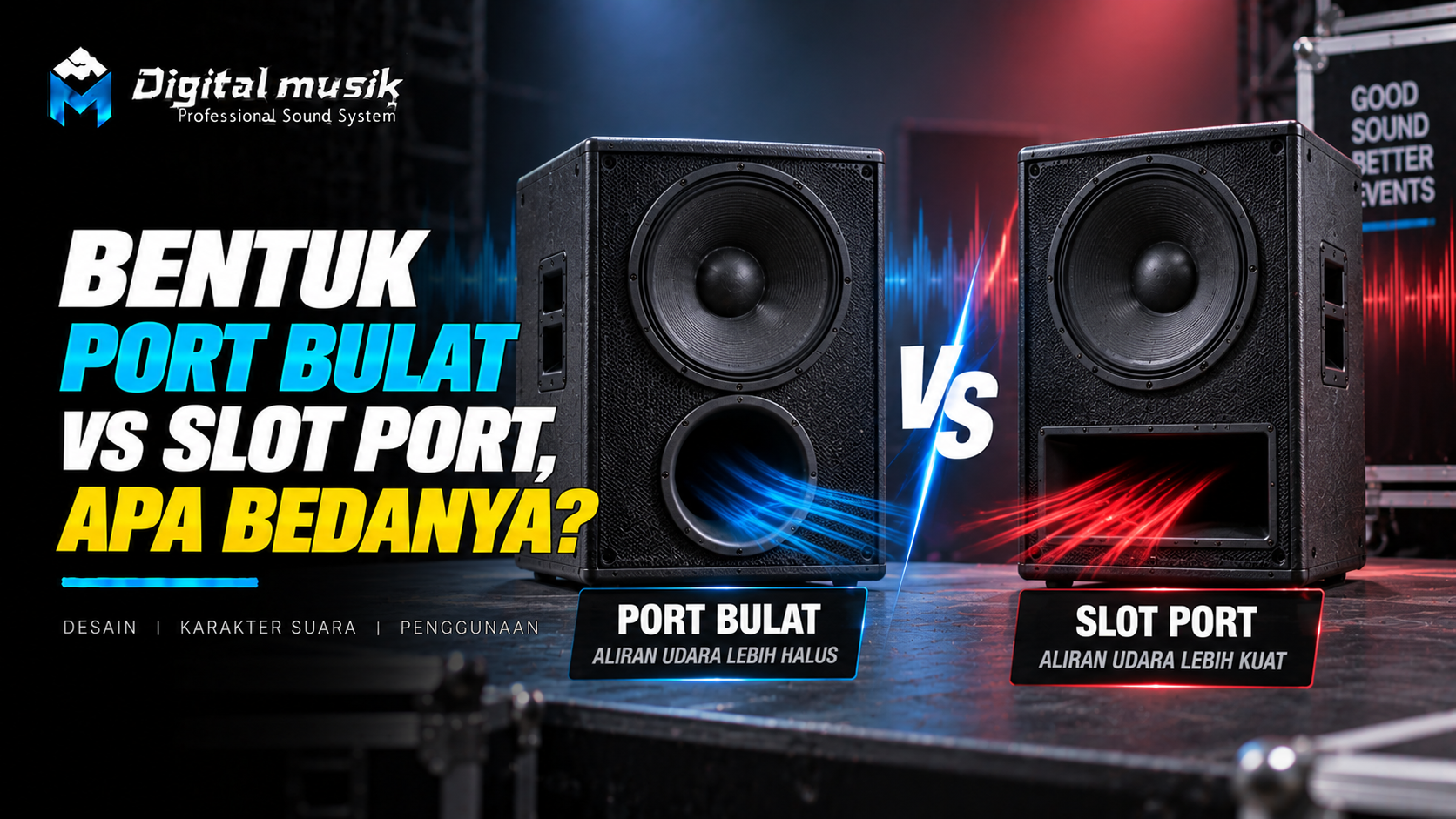 Bentuk Port Bulat vs Slot Port, Apa Bedanya?