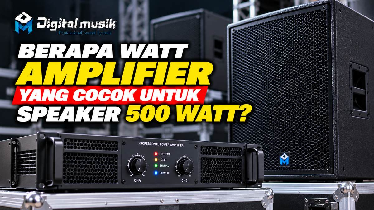 What Watt Amplifier is suitable for a 500 Watt Speaker?