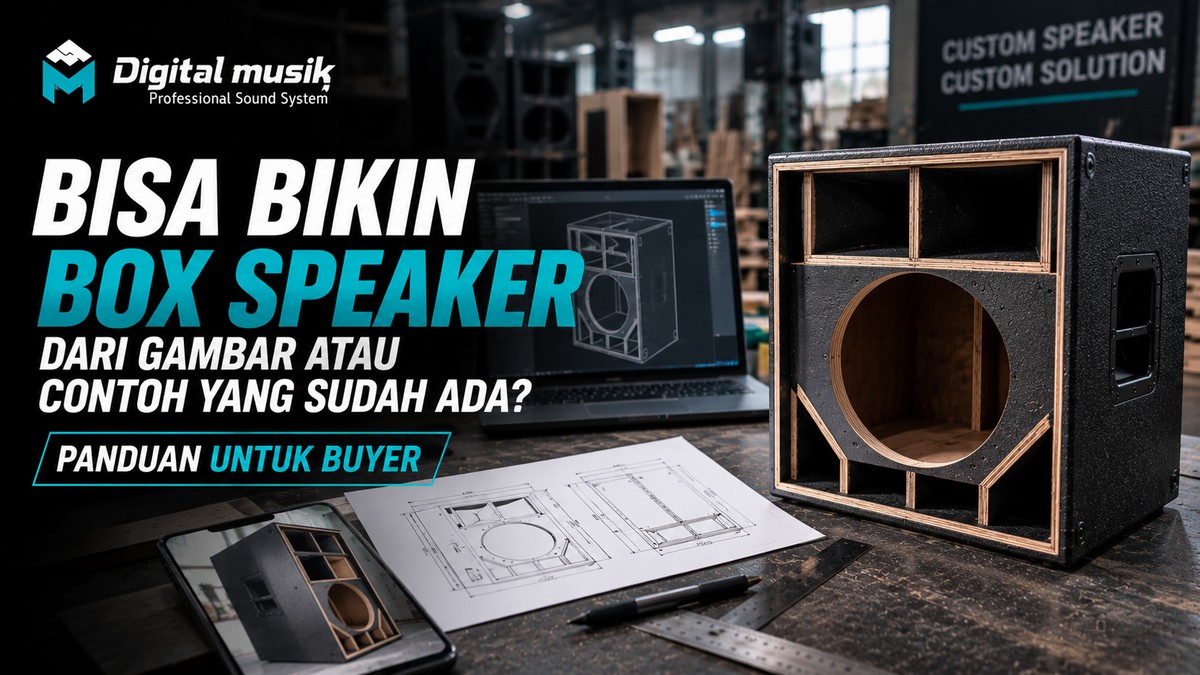 Bisa Bikin Box Speaker dari Gambar atau Contoh yang Sudah Ada? Panduan untuk Buyer