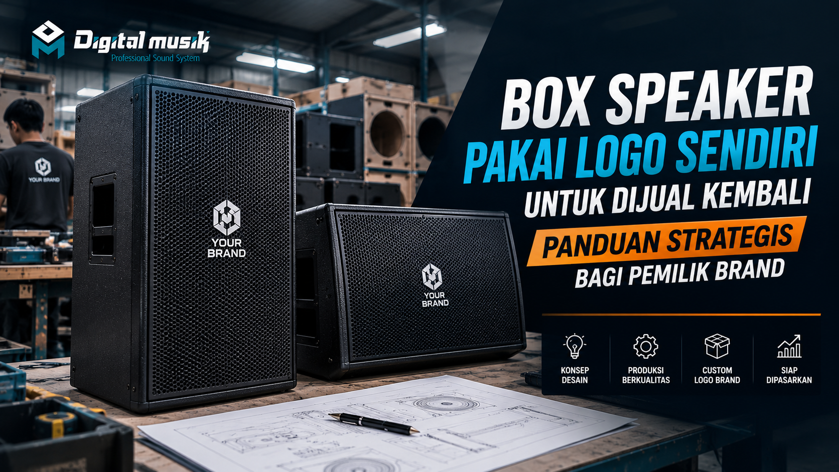 Create Speaker Boxes with Your Own Logo for Resale: A Strategic Guide for Brand Owners