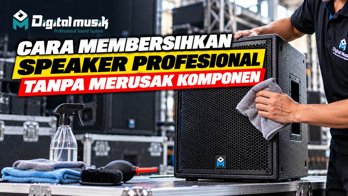 How to Clean Professional Speakers Without Damaging Components