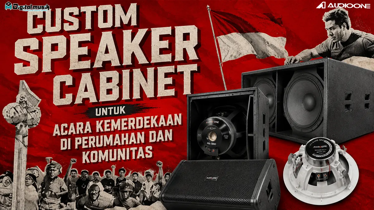 Custom Speaker Cabinet untuk Acara Kemerdekaan di Perumahan dan Komunitas