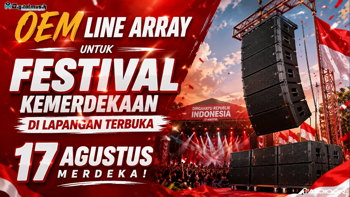 OEM Line Array untuk Festival Kemerdekaan di Lapangan Terbuka: Panduan Produksi dan Evaluasi Vendor