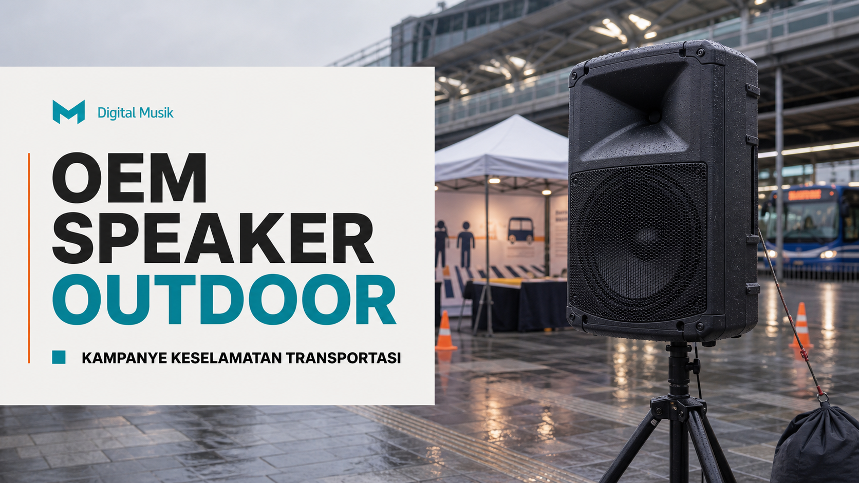 Panduan Produksi OEM Speaker Outdoor untuk Kampanye Keselamatan Transportasi