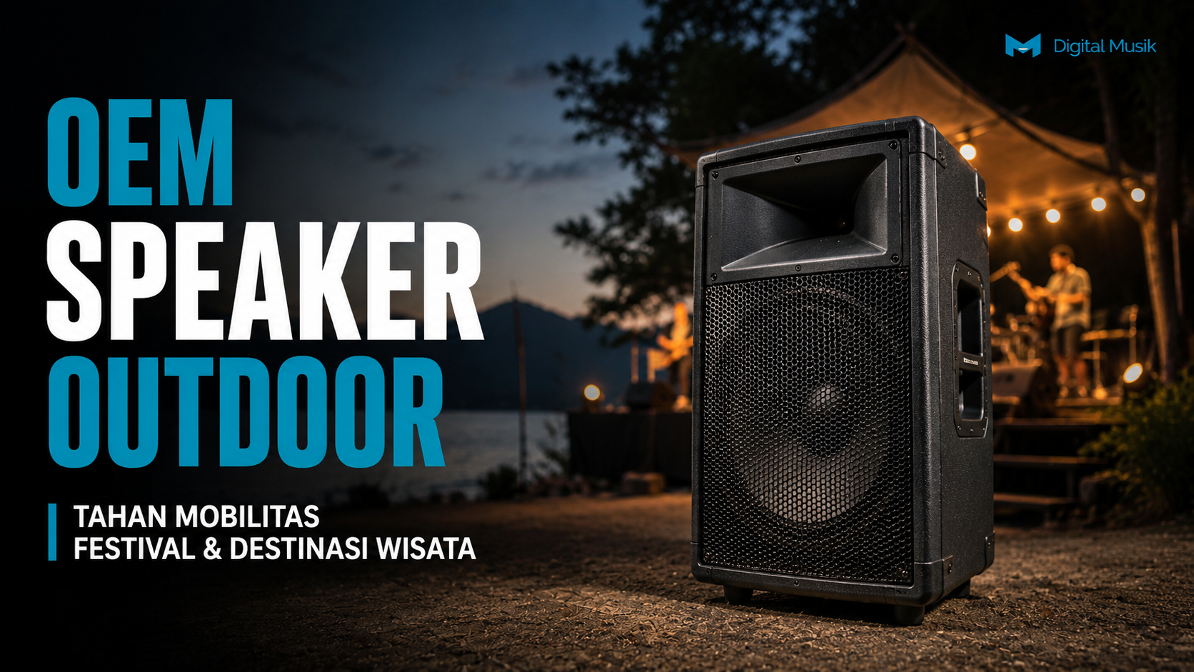 Proses produksi speaker cabinet custom untuk kebutuhan outdoor festival