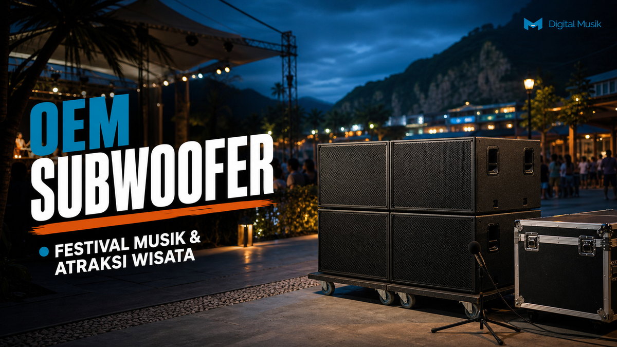 OEM Subwoofer untuk Festival Musik dan Atraksi Pariwisata Daerah: Panduan Strategis Procurement
