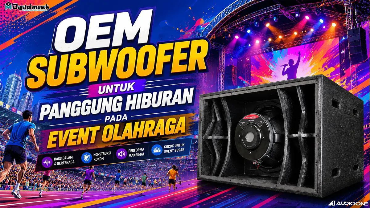 OEM Subwoofer untuk Panggung Hiburan pada Event Olahraga: Panduan Produksi dan Kemitraan