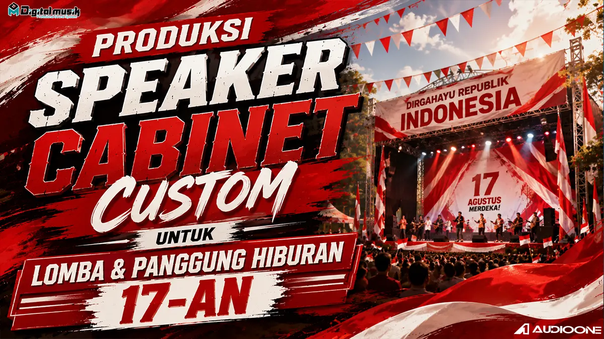Produksi Speaker Cabinet Custom untuk Lomba dan Panggung Hiburan 17-an