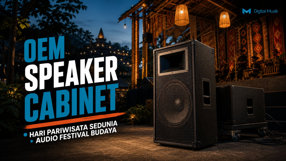 Panduan Produksi Speaker Outdoor Custom untuk Festival Pariwisata dan Ekonomi Kreatif