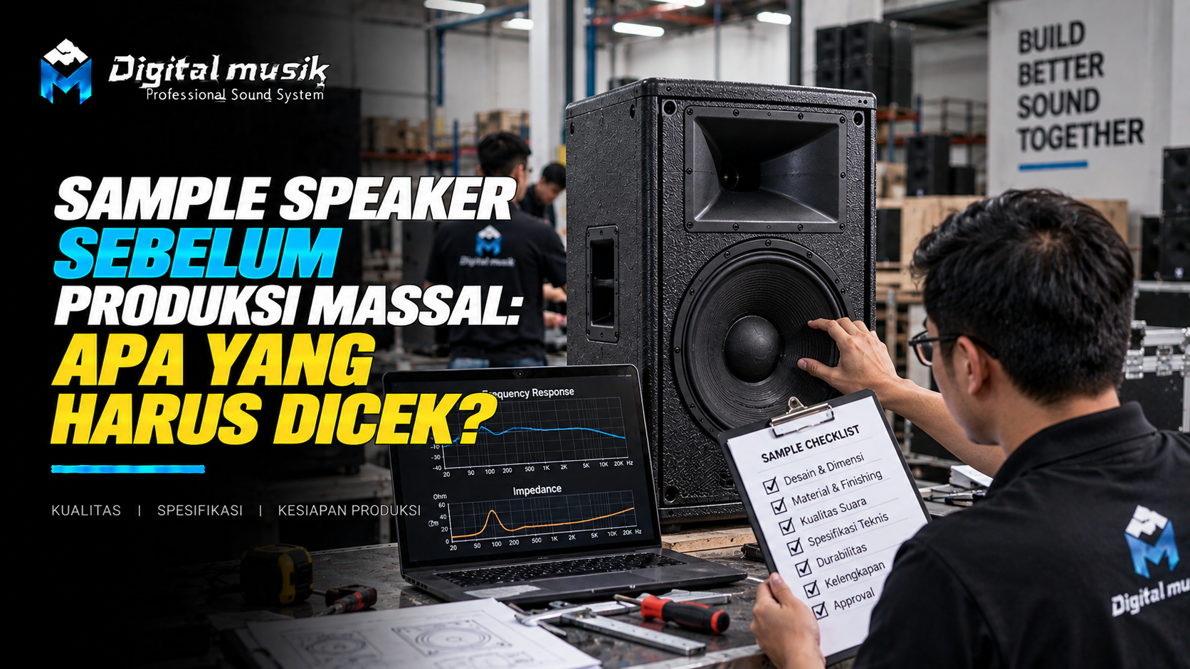 Sample Speaker Sebelum Produksi Massal: Apa yang Harus Dicek?
