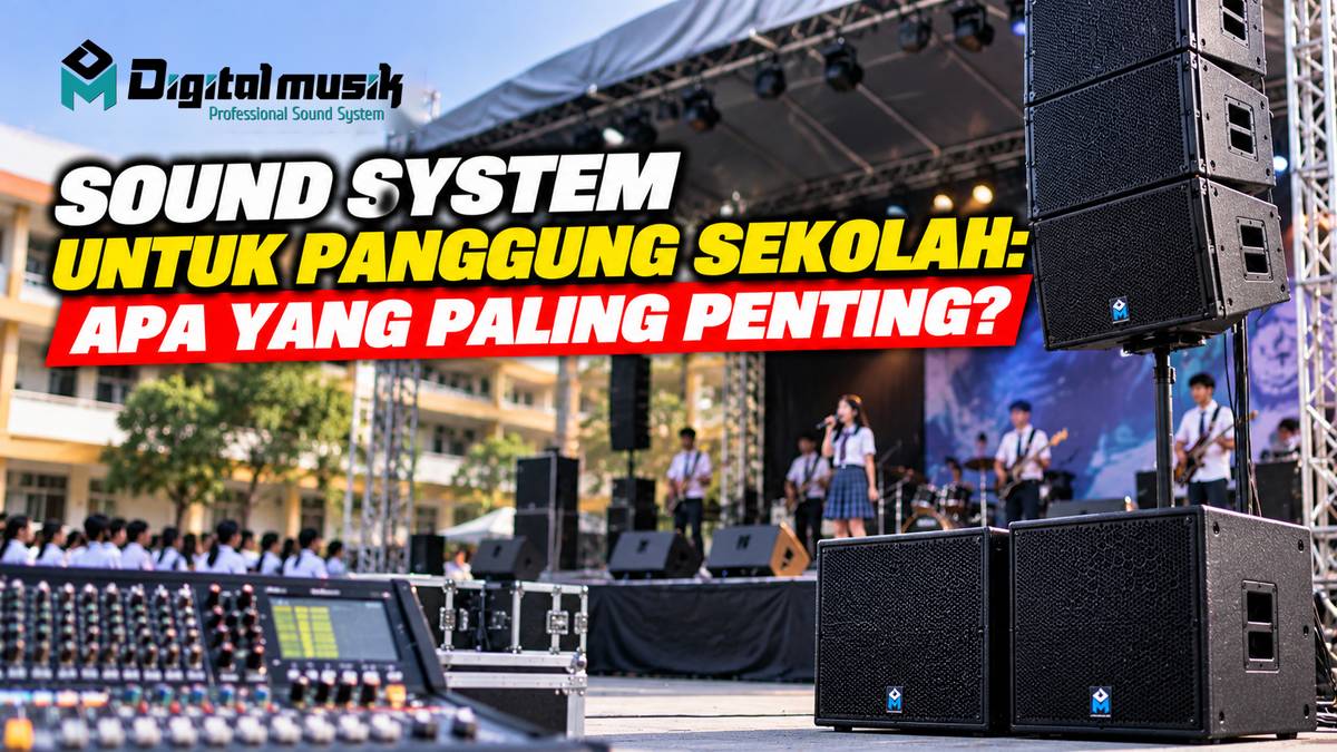Sound System untuk Panggung Sekolah: Apa yang Paling Penting?