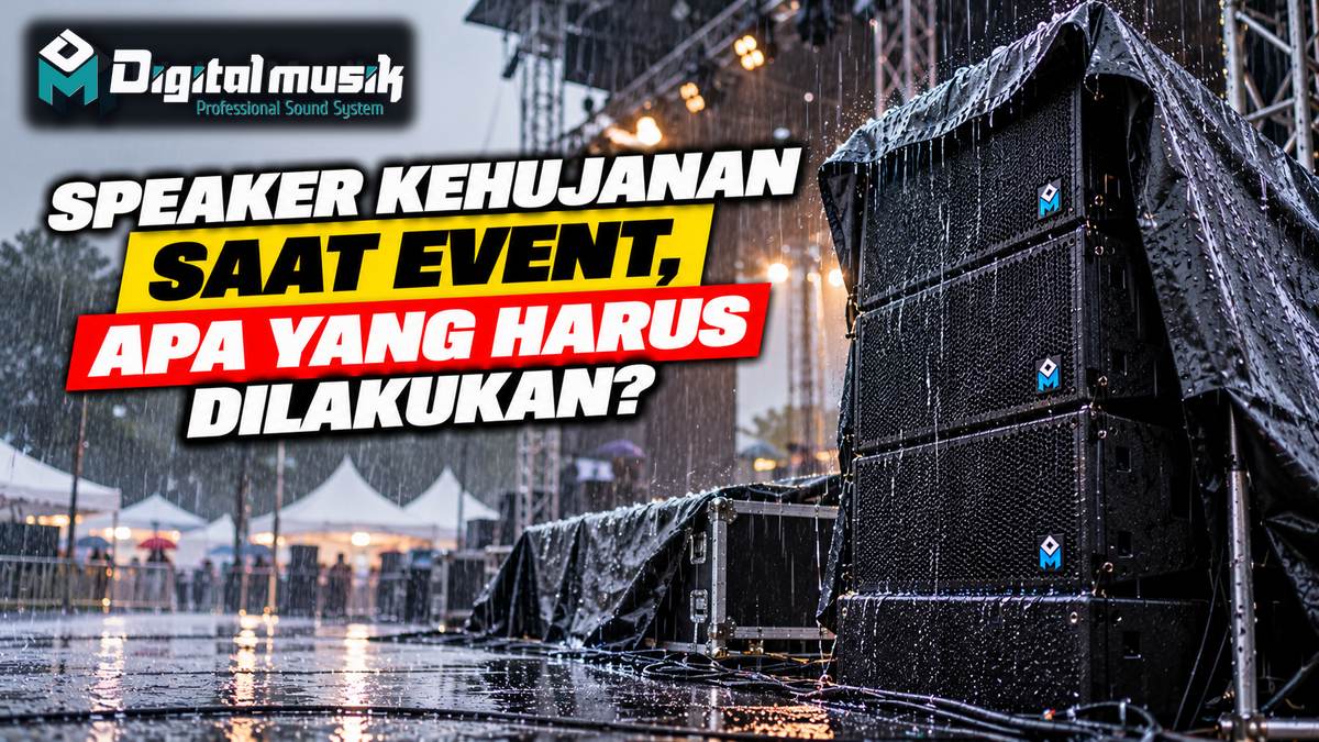 Speaker Kehujanan Saat Event, Apa yang Harus Dilakukan?