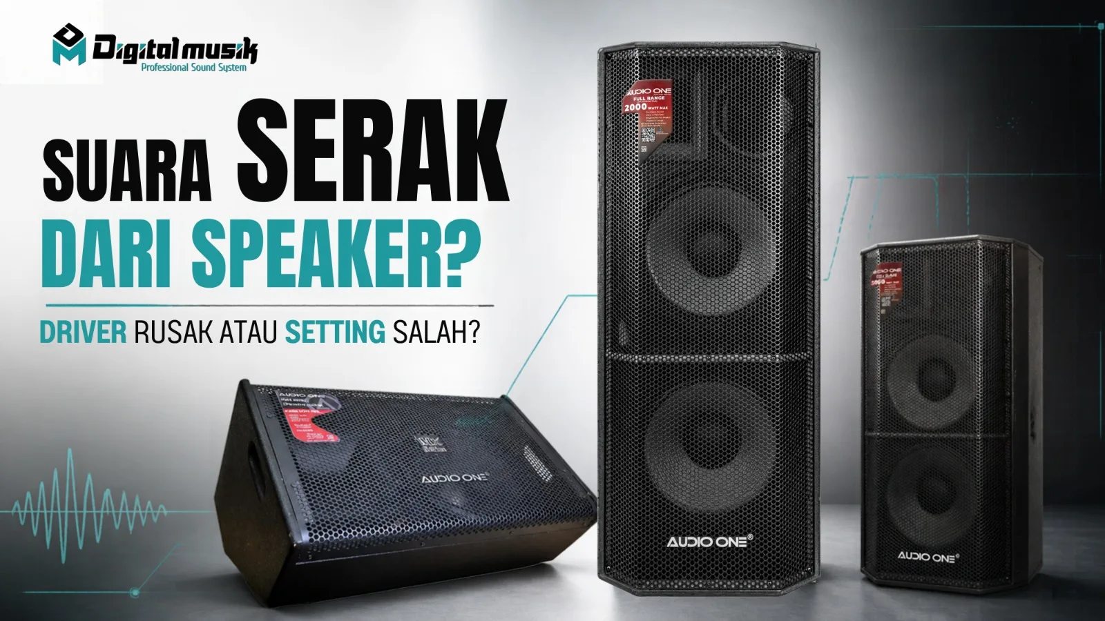 Suara Serak dari Speaker: Driver Rusak atau Setting Salah?