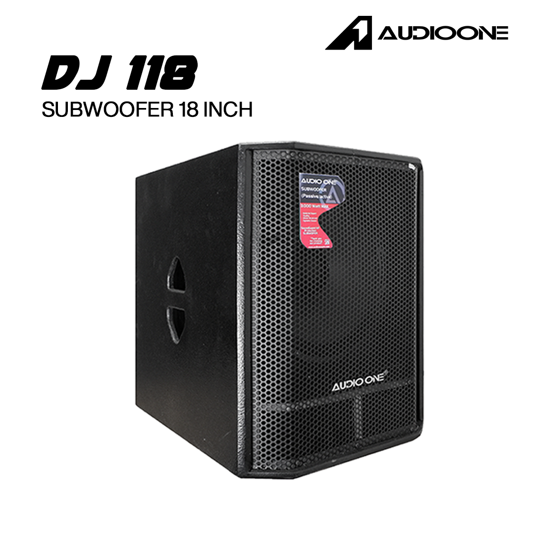Audio One Subwoofer 18 Inch Aktif 800 Watt Mesin QMC USB