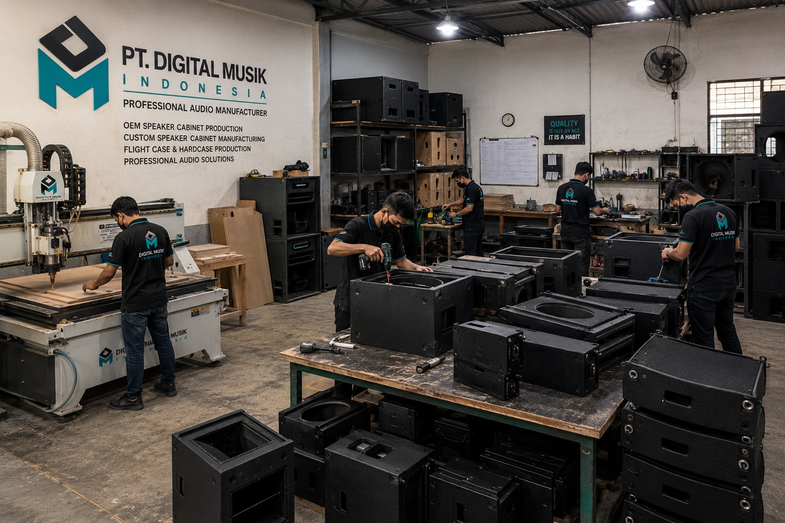 Digital Musik professional audio manufacturing